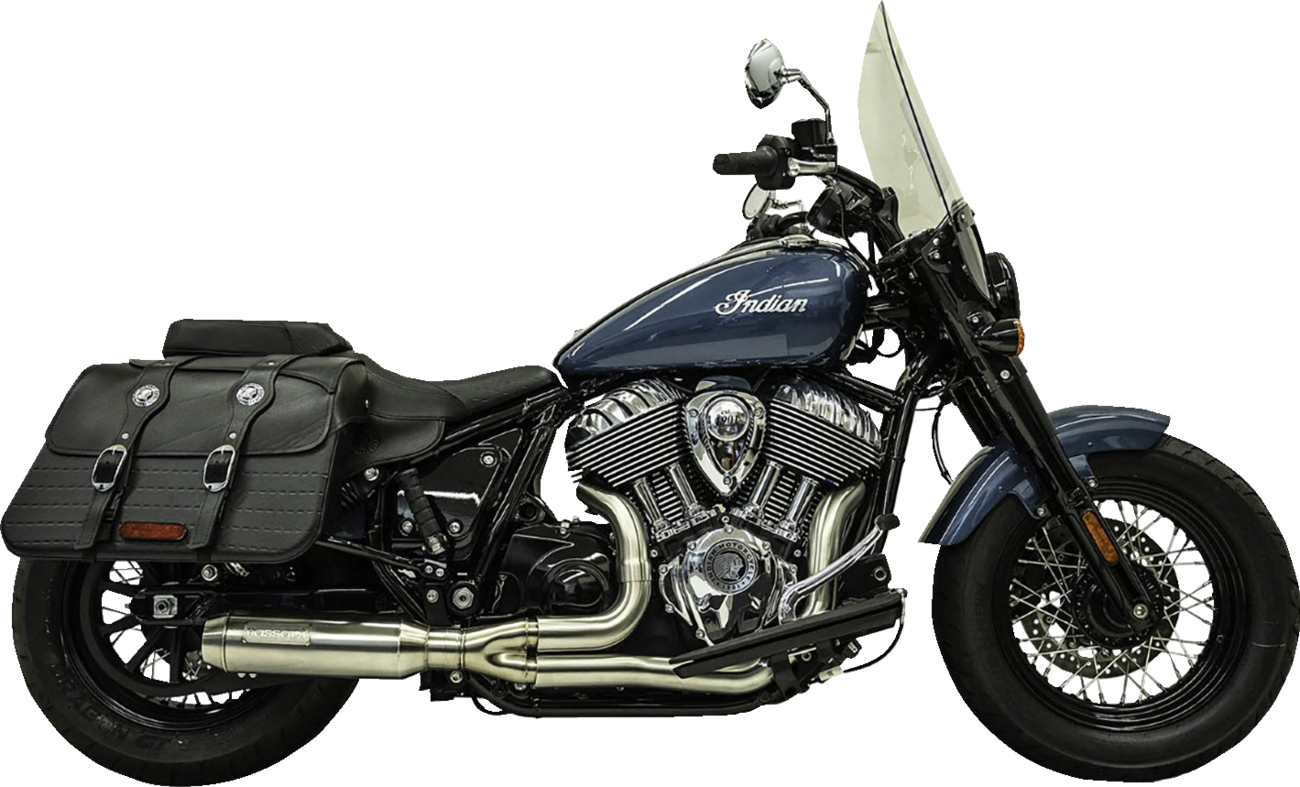 Bassani 2-1 Ripper Super Bike Exhaust System fits 2022-2023 Indian Chief Bobber