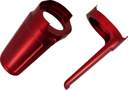 Arlen Ness Method Red Fork Guards for 2014-2026 Harley Touring Bagger 120-021