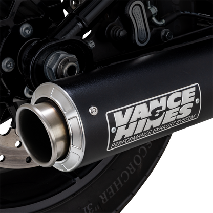 Vance & Hines 4" Supersport Black Slip On Muffler fits 2025 Harley Softail M8