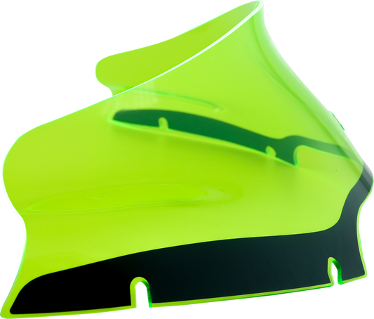 Klock Werks Kolor Flare 6" Green Ice Windshield 2015-2023 Harley Road Glide FLTR