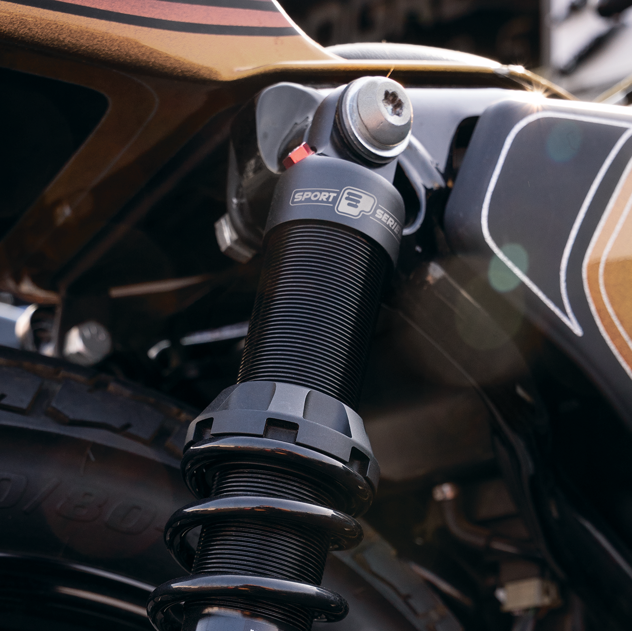 Progressive 494 Sport 13.5" Standard Rear Shocks for 1991-2005 Harley Dyna FXD