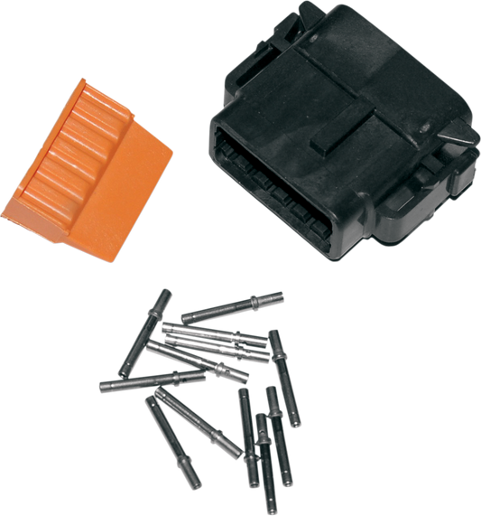 Namz Deutsch DT Male Plug Receptacle Speedo Connector Kit for Harley Davidson