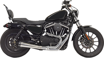 Bassani Road Rage 2-Into-1 Megaphone Exhaust System 1986-2003 Harley Sportster