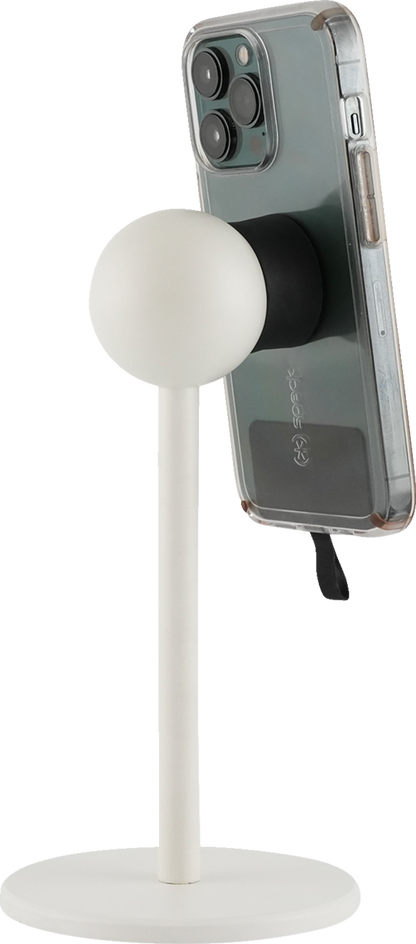 Klock Werks iOstand 7.75" White Universal Magnetic Tablet Phone Mount Stand