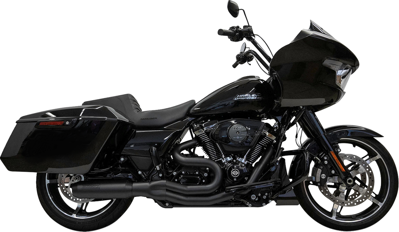 Bassani Super Bike 2-1 Mid-Length Exhaust System for 2017-2025 Harley Touring M8
