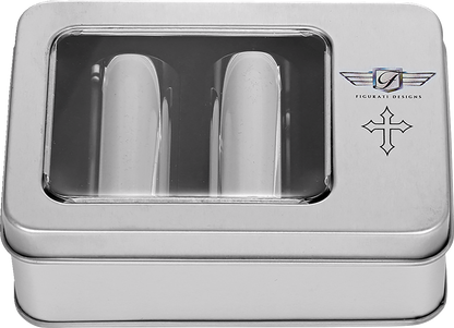 Figurati Designs Cross Long Magnetic Docking Hardware Covers for Harley Davidson