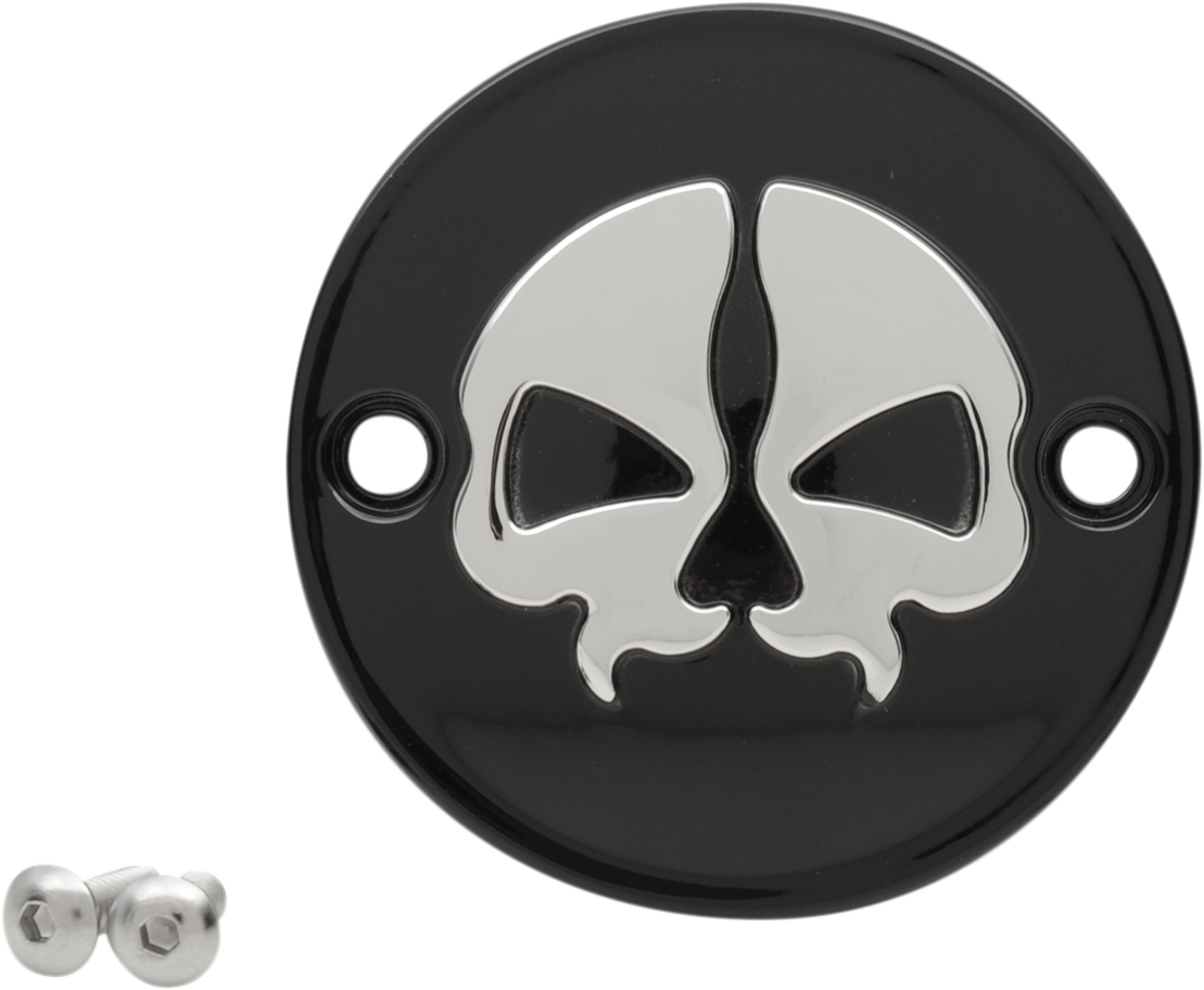 Drag Specialties Split Skull Points Cover 2017-2024 Harley M8 Softail Touring