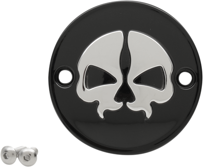 Drag Specialties Split Skull Points Cover 2017-2024 Harley M8 Softail Touring