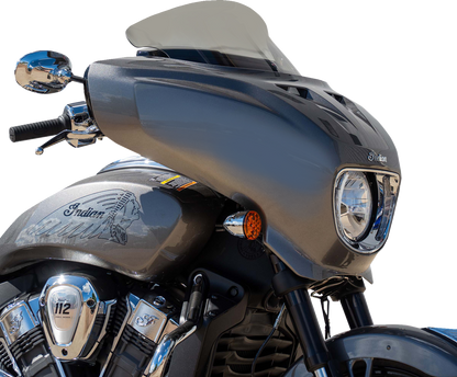 Klock Werks 9" Flare Tint Windshield fits 2025-2026 Indian Powerplus Models