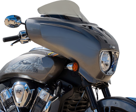 Klock Werks 9" Flare Tint Windshield fits 2025-2026 Indian Powerplus Models