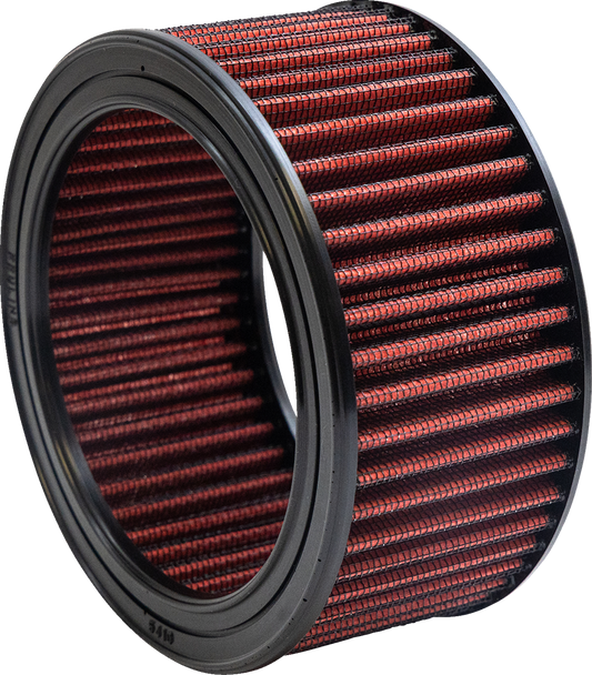 Feuling BA Series Replacement Red Round Air Filter for Harley Davidson