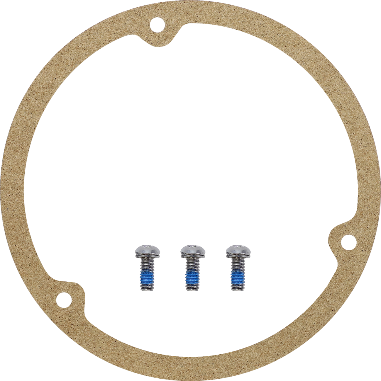 Drag Specialties Live to Ride Gold Eagle 3 Hole Derby Cover for 1969-1999 Harley