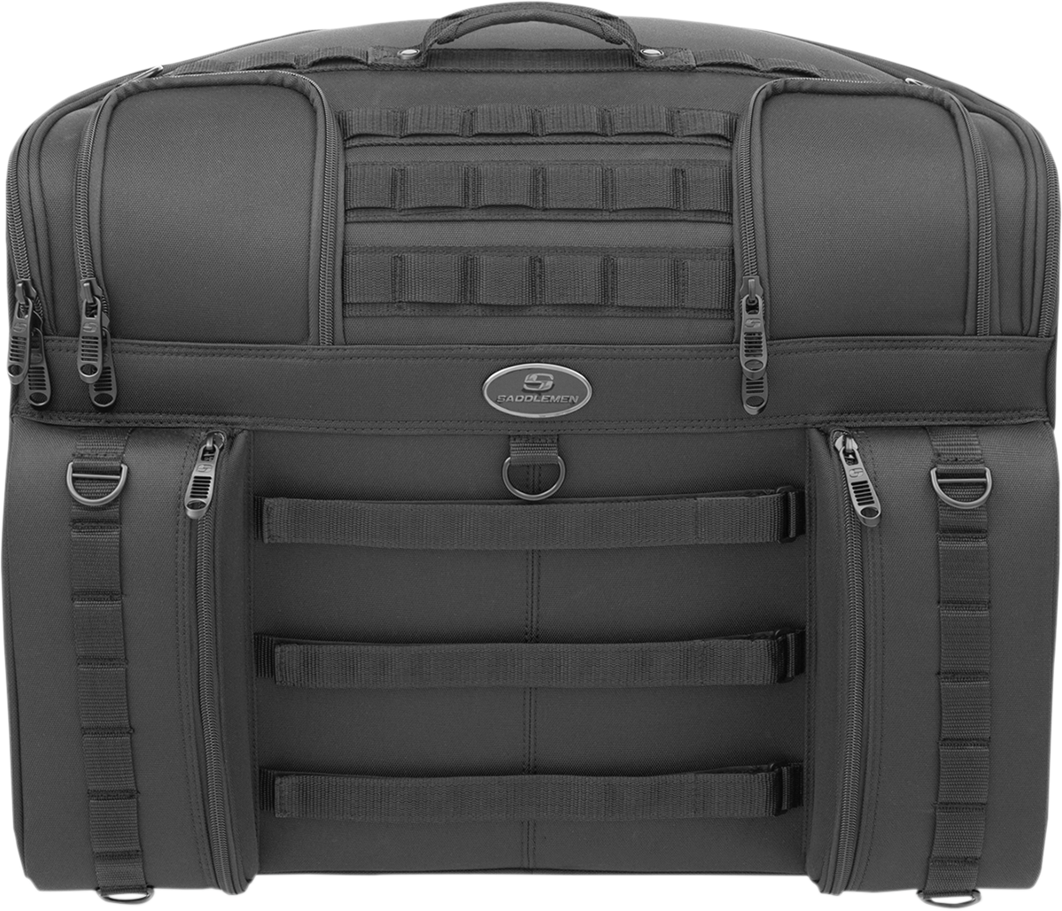 Saddlemen BR4100 Tactical Textile Rear Back Seat Bag Luggage Harley Davidson