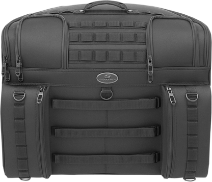 Saddlemen BR4100 Tactical Textile Rear Back Seat Bag Luggage Harley Davidson