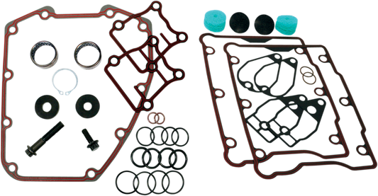 Feuling Chain Drive Camshaft Plus Installation Kit 06-17 Harley Touring Softail