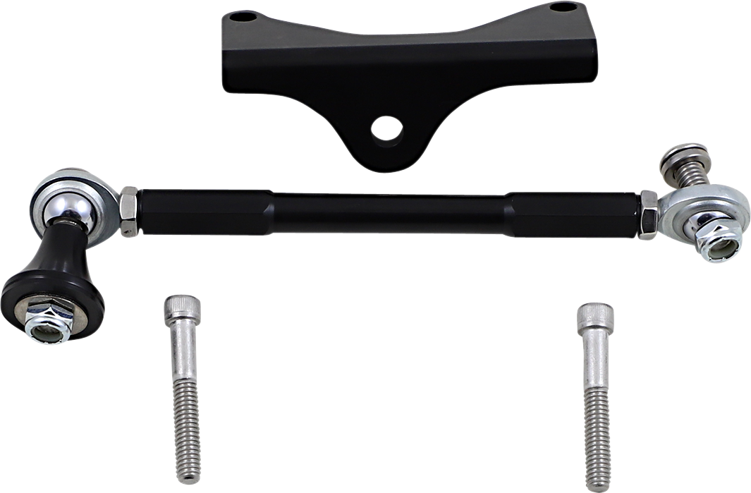 Alloy Art Black Motorcycle Frame Stabilizer 2017-2023 Harley Touring FLHR FLHX