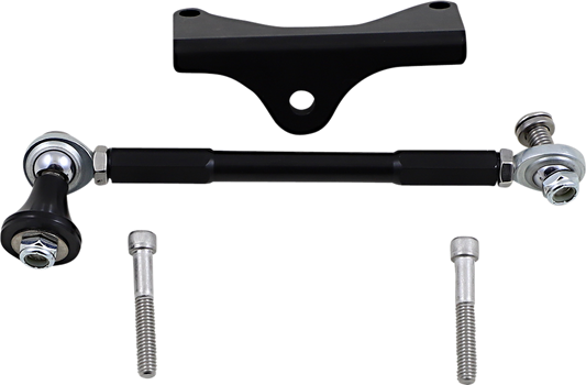 Alloy Art Black Motorcycle Frame Stabilizer 2017-2023 Harley Touring FLHR FLHX