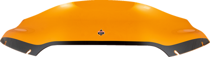 Klock Werks Kolor Flare 6" Orange Windshield fits 2015-2023 Harley Road Glide