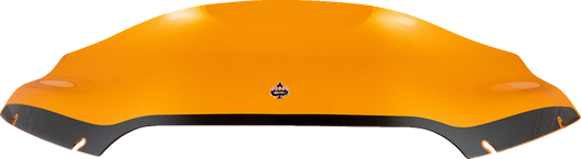 Klock Werks Kolor Flare 6" Orange Windshield fits 2015-2023 Harley Road Glide