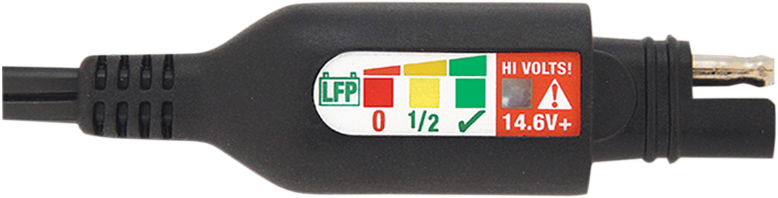 Tecmate Lithium Ion 24" Universal Motorcycle Pigtail Battery Monitoring Lead