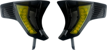 Custom Dynamics Shark Demon Yellow Front Turn Signal Vents 2023-2026 Harley FLTR