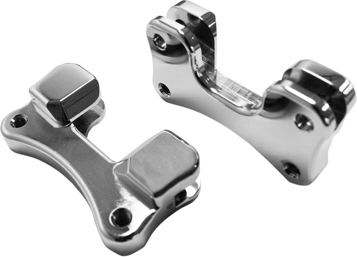 Drag Specialties Front Fender Adapters for 21" Wheel 2014-2021 Harley Touring