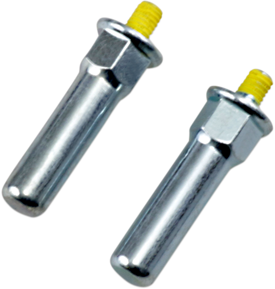 Drag Specialties Silver Passenger Footrest Wear Pins for 2016-2018 Harley Iron