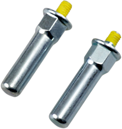 Drag Specialties Silver Passenger Footrest Wear Pins for 2016-2018 Harley Iron
