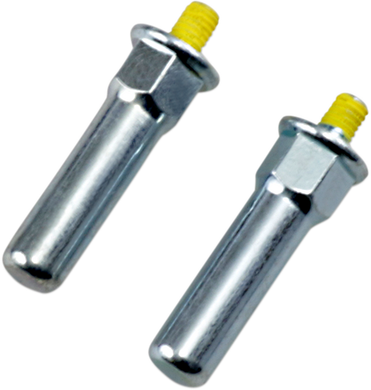 Drag Specialties Silver Passenger Footrest Wear Pins for 2016-2018 Harley Iron