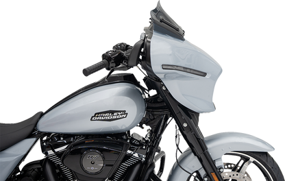 Klock Werks Flare 8" Dark Smoke Windshield for 2023-2025 Harley Street Glide
