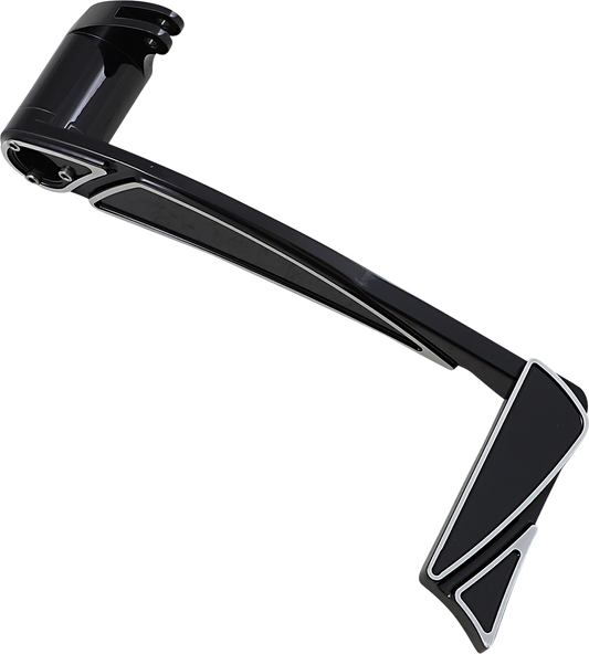 Covingtons Ripper Black Brake Arm Pedal 2014-2023 Harley Touring FLHX FLHR FLTR