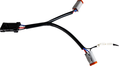 Custom Dynamics Shark Demon Headlight Wire Harness 2014-2024 Harley Road Glide