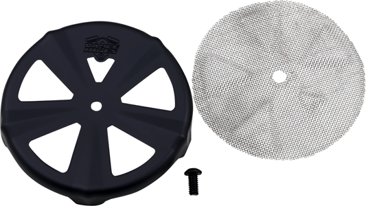 Vance & Hines Black Skullcap Crown VO2 Naked Air Filter Insert for Harley