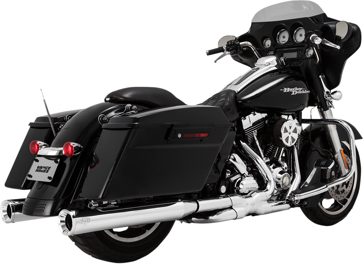 Vance & Hines 4" Eliminator 400 Exhaust Mufflers 1996-2016 Harley Touring 16703
