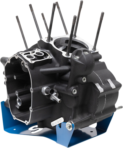 S&S Blue Milwaukee Eight Motorcycle Engine Motor Stand 2017-2023 Harley M8