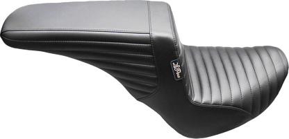 Le Pera Kickflip Upfront Tuck n Roll Seat for 2018-2026 Harley Softail FXBB FXST