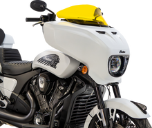 Klock Werks 9" Yellow Flare Windshield fits 2025-2026 Indian Powerplus Models