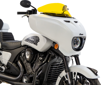 Klock Werks 9" Yellow Flare Windshield fits 2025-2026 Indian Powerplus Models