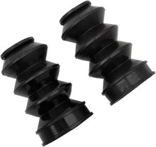 Drag Specialties 39mm Black Rubber 5" Front Fork Boots for Harley Davidson