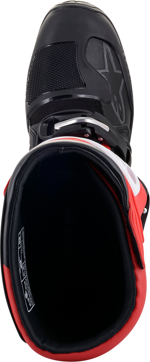 Alpinestars Tech 5 Mens Black Red Motorcycle Riding Dirt Bike Racing Boots MX