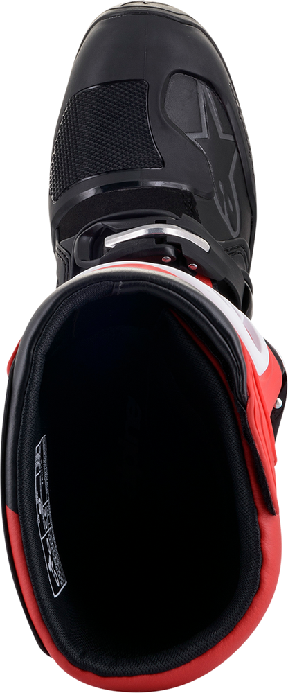 Alpinestars Tech 5 Mens Black Red Motorcycle Riding Dirt Bike Racing Boots MX