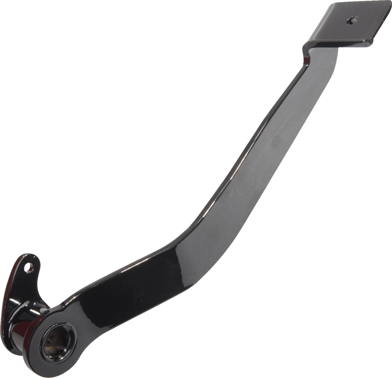 Drag Specialties Black Rear Brake Pedal fits 2000-2006 Harley Softail FXST