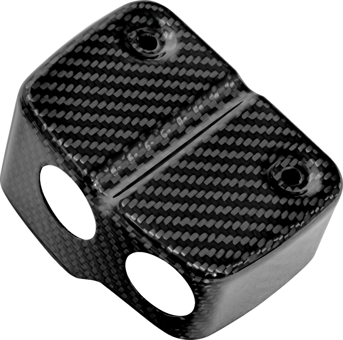 Saddlemen Carbon Fiber Gloss Coil Cover fits 1999-2005 Harley Dyna FXD FXDWG