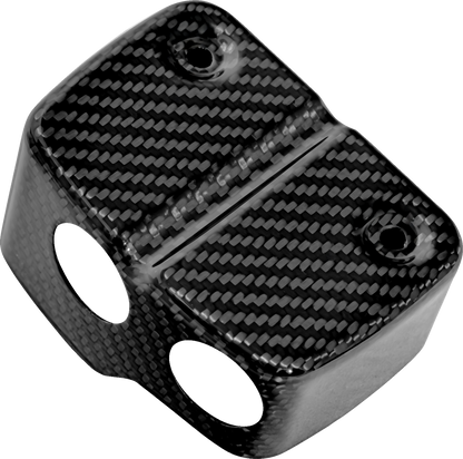 Saddlemen Carbon Fiber Gloss Coil Cover fits 1999-2005 Harley Dyna FXD FXDWG