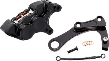 Arlen Ness 4-Piston Rear Brake Caliper Kit for 2018-24 Harley Softail M8 02-329