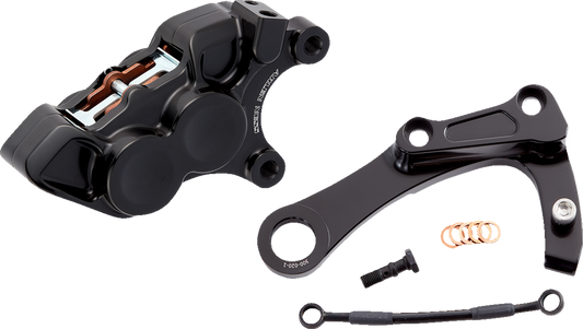 Arlen Ness 4-Piston Rear Brake Caliper Kit for 2018-24 Harley Softail M8 02-329