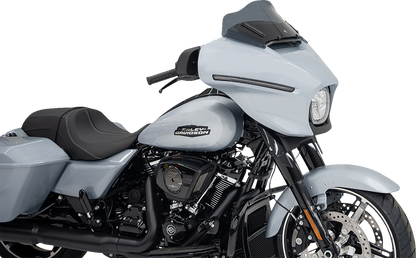 Klock Werks Flare 8" Dark Smoke Windshield for 2023-2025 Harley Street Glide