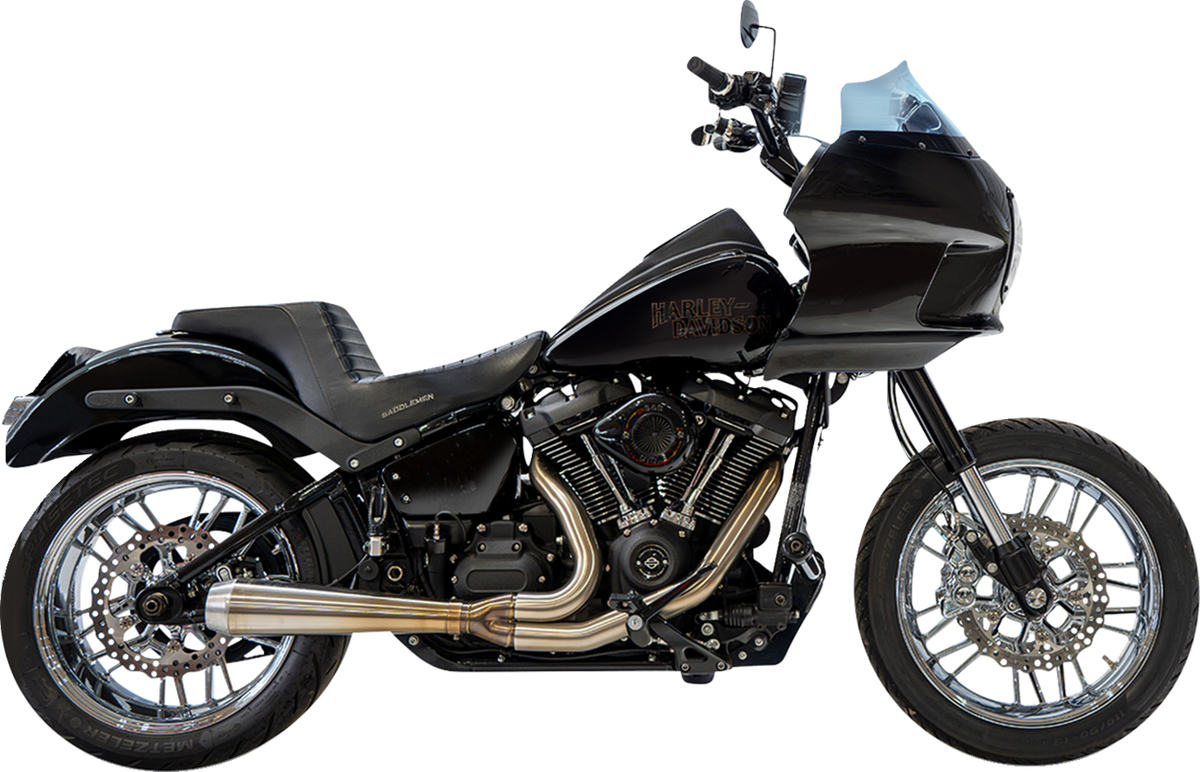 Klock Werks Kolor Flare 9" Blue Ice Windshield fits Harley FXRP Style Fairing