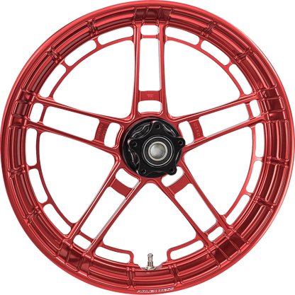 Arlen Ness Flatline Red 19" x 3.25" Front Motorcycle Wheel for Harley Davidson