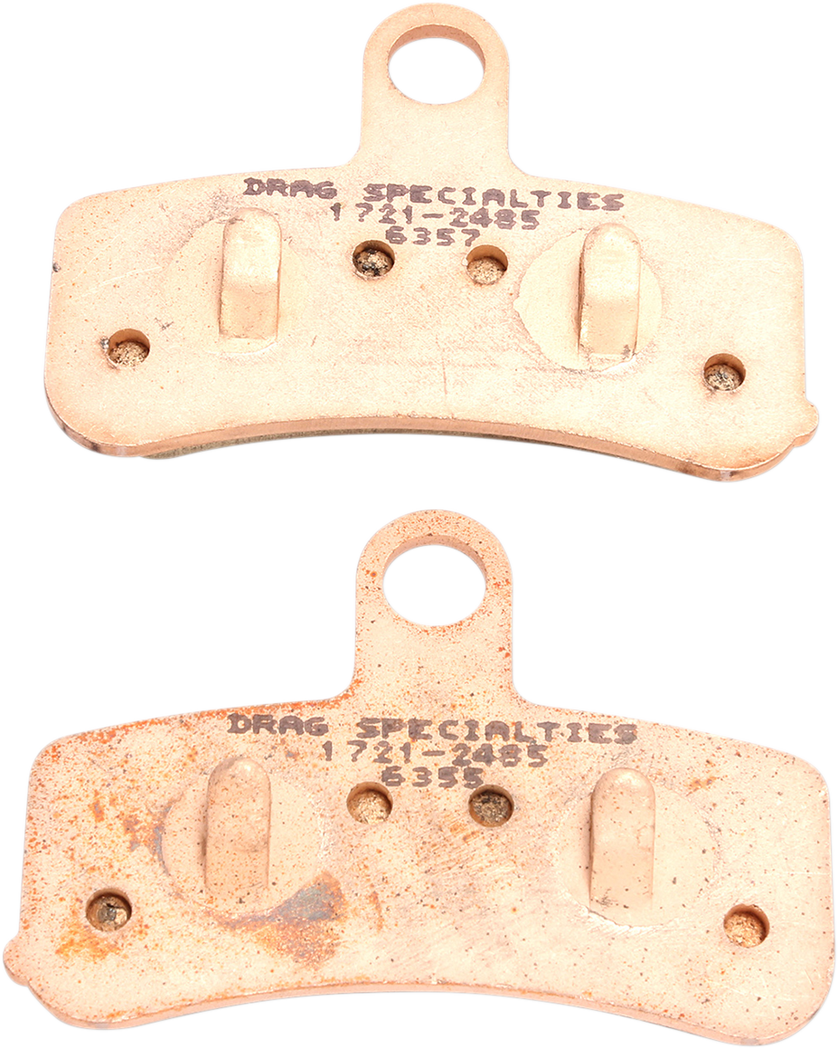 Drag Specialties Premium Sintered Metal Front Brake Pads 08-17 Harley Softail